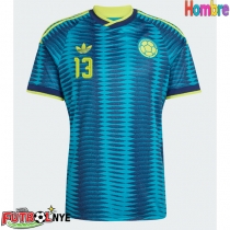 Camiseta Colombia Yerry Mina #13 Visitante Equipación Mundial 2026 manga corta